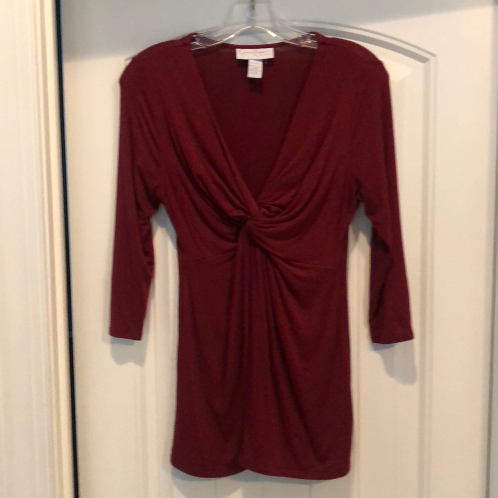 Jessica Simpson V-Neck Maternity Top